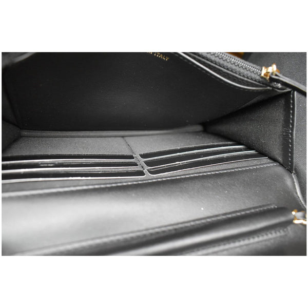 CHANEL CC Filigree Small Flap Caviar Leather Crossbody Bag Black