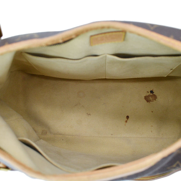 LOUIS VUITTON Estrela MM Monogram Canvas Shoulder Bag Brown