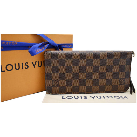 LOUIS VUITTON Insolite Damier Ebene Wallet Brown