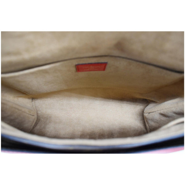 LOUIS VUITTON Marignan Monogram Canvas Shoulder Bag Coquelicot