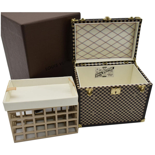 LOUIS VUITTON Mini Malle Chapeaux Damier Jewelry Box