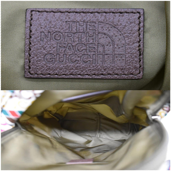 Gucci The North Face Medium Nylon Leather Backpack