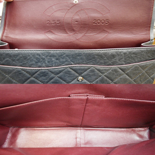 Chanel 50th Anniversary 2.55 Reissue 228 Shoulder Bag Grey