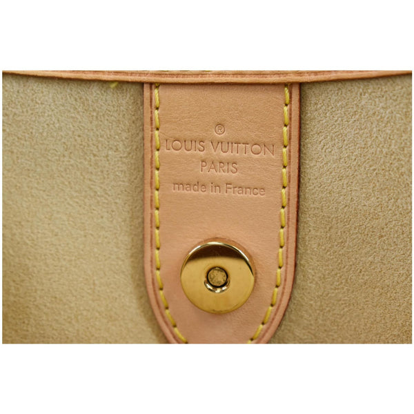 LOUIS VUITTON Galliera GM Damier Azur Shoulder Bag White