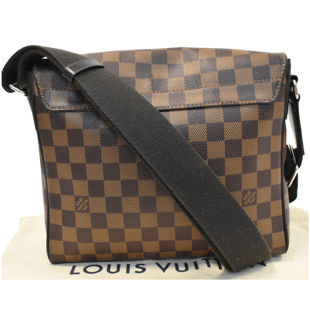 Louis+Vuitton+District+Messenger%C2%A0Bag+PM+Brown+Canvas for sale