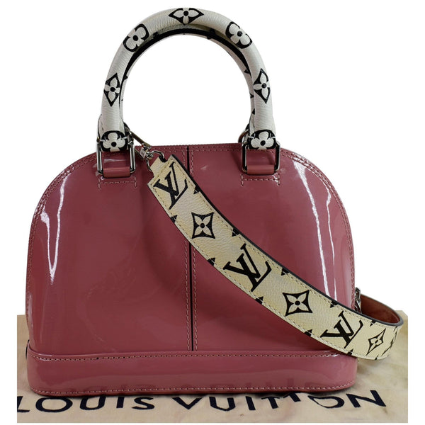 LOUIS VUITTON Alma BB Patent Leather Shoulder Bag Rose Blush - Final Sale