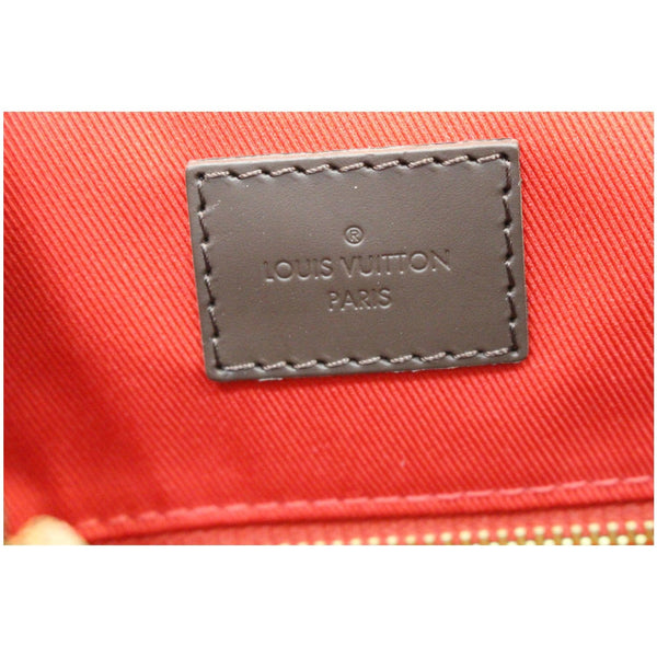 Logo Lv Graceful MM Damier Ebene Shoulder Bag