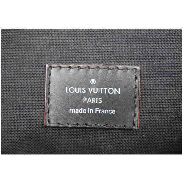 LOUIS VUITTON Alps Christopher Patch Damier Graphite Backpack Bag Black