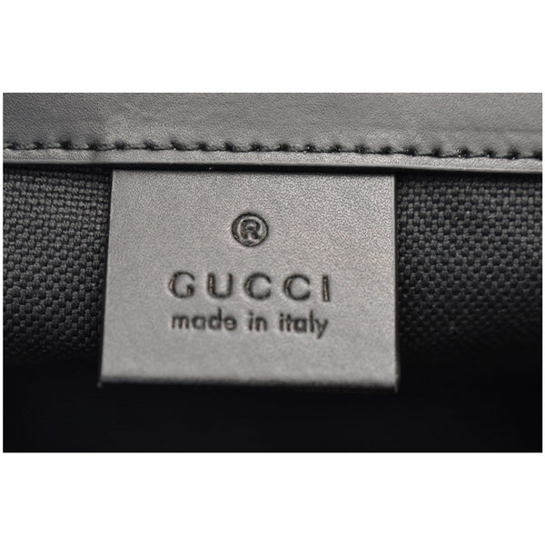 GUCCI Bestiary Tigers GG Supreme Microfiber Backpack Bag 495563 Black