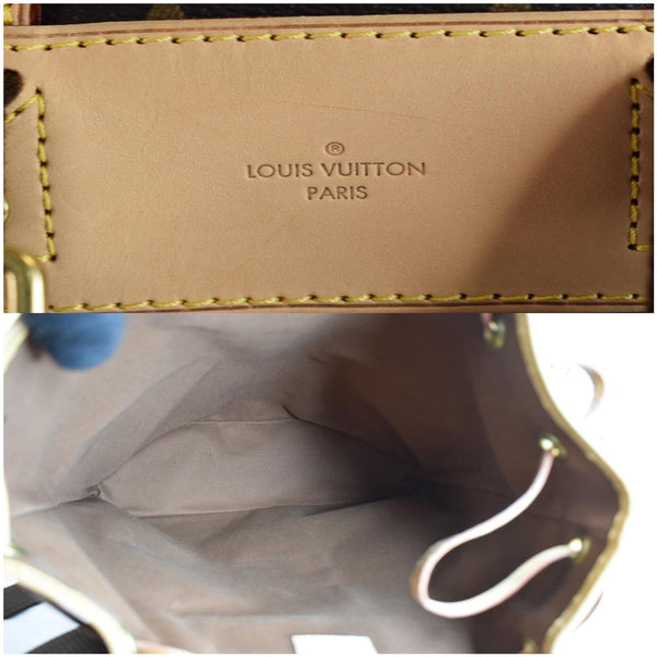 LOUIS VUITTON Sac A Dos Bosphore Monogram Canvas Backpack Bag Brown