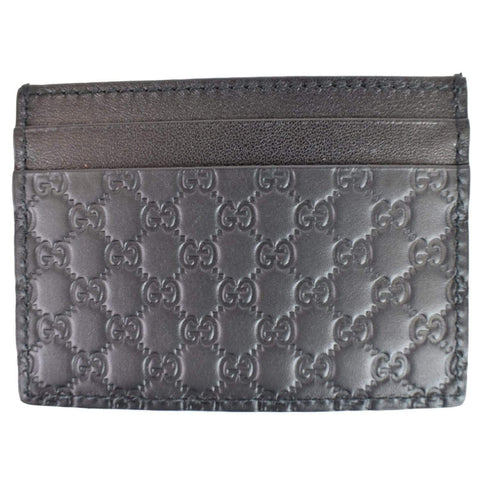 Gucci Microguccissima Card Case Black - Shop at DDH