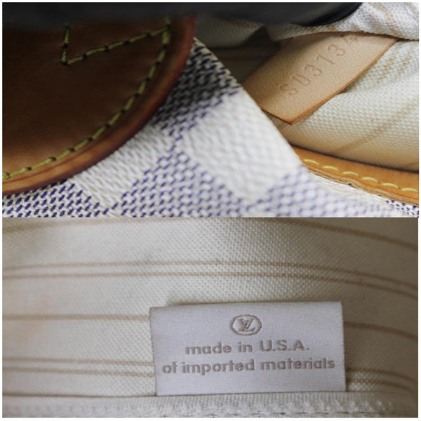 Louis Vuitton Neverfull MM Damier Azur item code