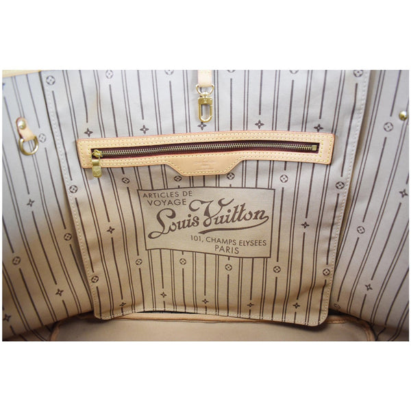 LOUIS VUITTON Neverfull GM Monogram Canvas Tote Shoulder Bag Brown