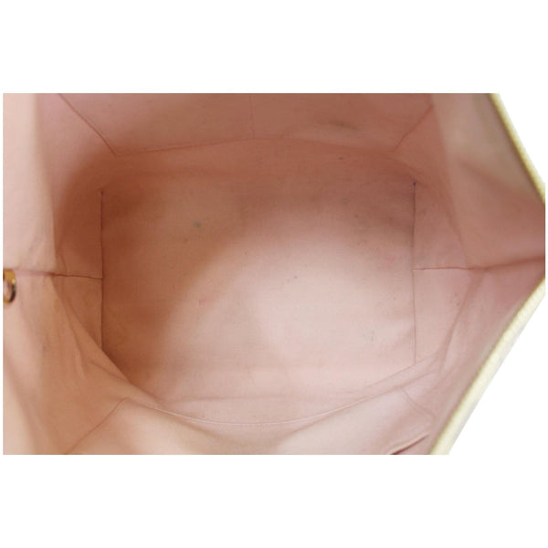 Louis Vuitton Iena MM Damier Azur Crossbody Bag interior