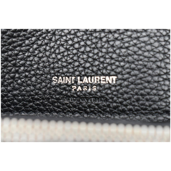 YVES SAINT LAURENT Sac de Jour Small Grained Leather Shoulder Bag Black