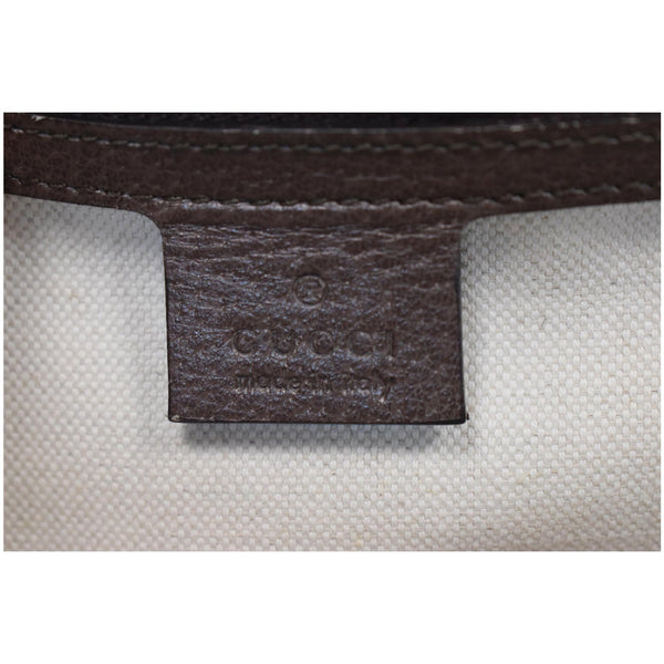 Gucci Animalier Leather Top Handle Shoulder Bag - made in Italy