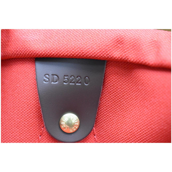 LOUIS VUITTON Speedy 30 Bandouliere Damier Ebene Shoulder Bag Brown