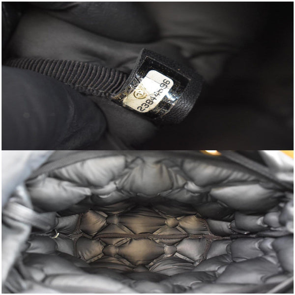 Chanel Chesterfield Quilted Calfskin Shoulder Backpack code number