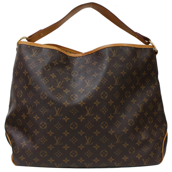 LOUIS VUITTON Delightful GM Monogram Canvas Shoulder Bag Brown
