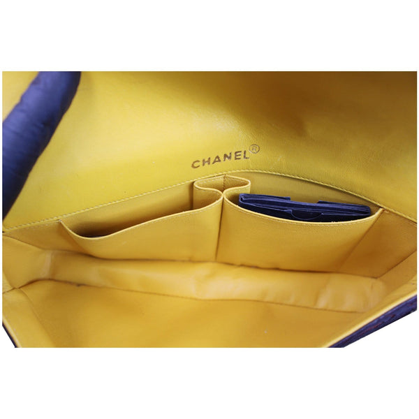 CHANEL Coco Pony Hair Leather Shoulder Bag Burgundy