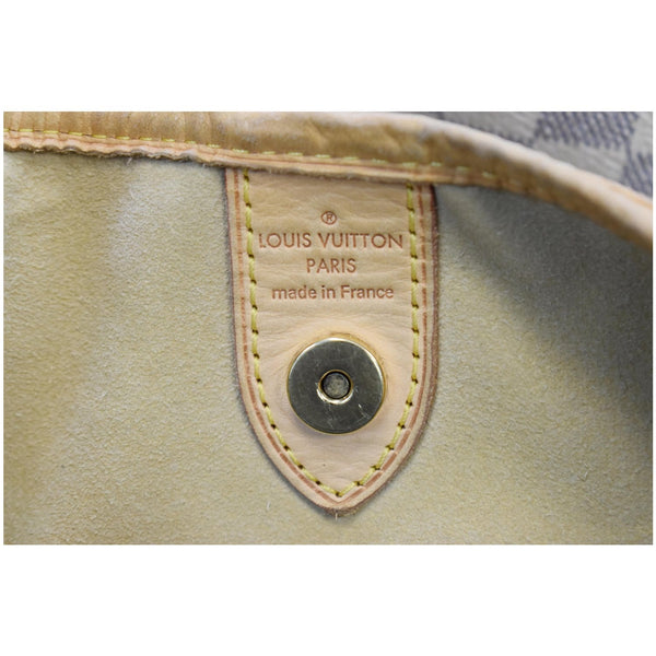 Lv Galliera PM Damier Azur bag made in France