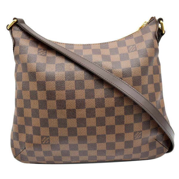 LOUIS VUITTON Bloomsbury PM Damier Ebene Crossbody Bag Brown