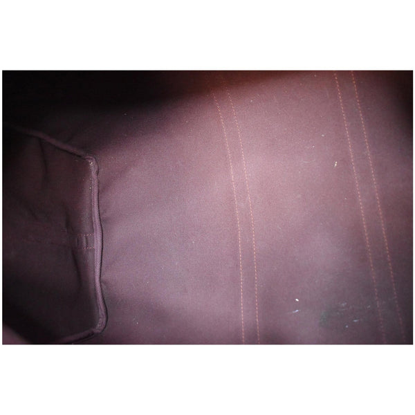 LOUIS VUITTON Keepall Bandouliere 55 Monogram Macassar Travel Bag Brown