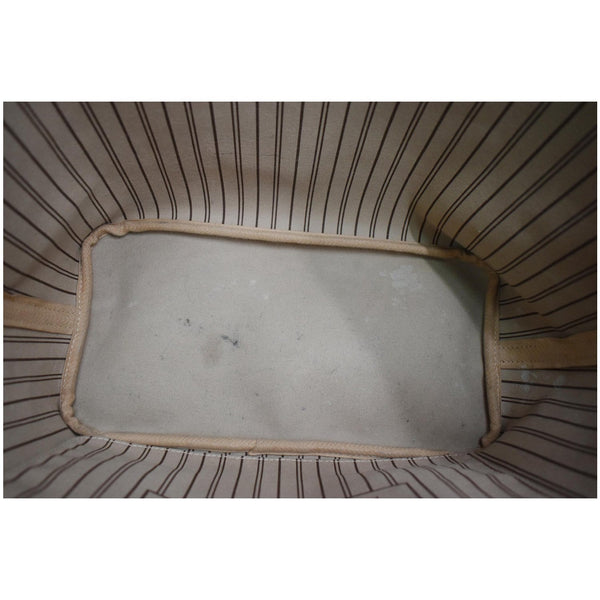 LOUIS VUITTON Neverfull MM Monogram Canvas Tote Bag Brown