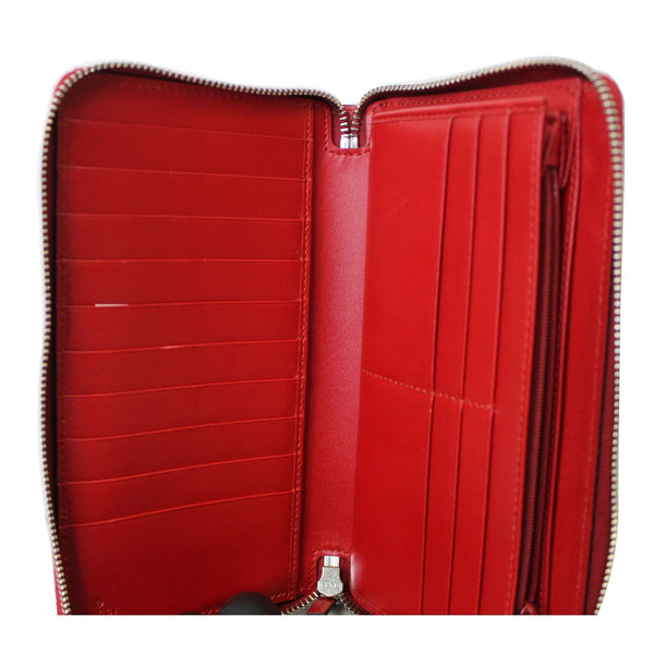 Gucci Signature Continental Leather made Women Zip Wallet