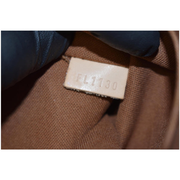 Louis Vuitton Alma Monogram Canvas Satchel Bag Brown - item code FL1130