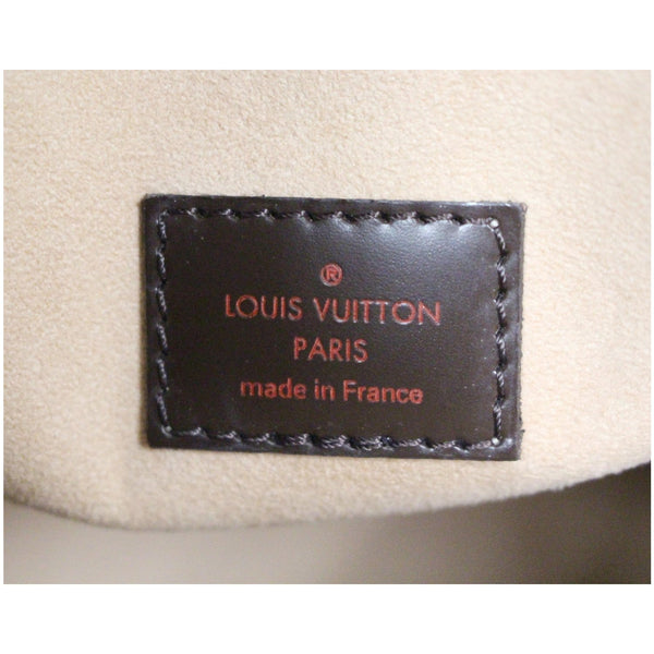 LV Kensington Damier Ebene Shoulder bag Brown - logo