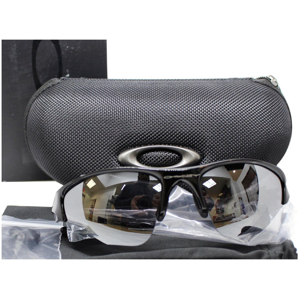 Oakley 03-915 Flak Jacket XLJ Sunglasses Black Iridium Lens