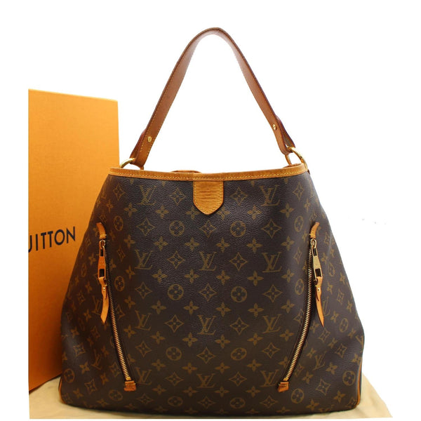 LOUIS VUITTON Delightful GM Monogram Canvas Shoulder Bag Brown
