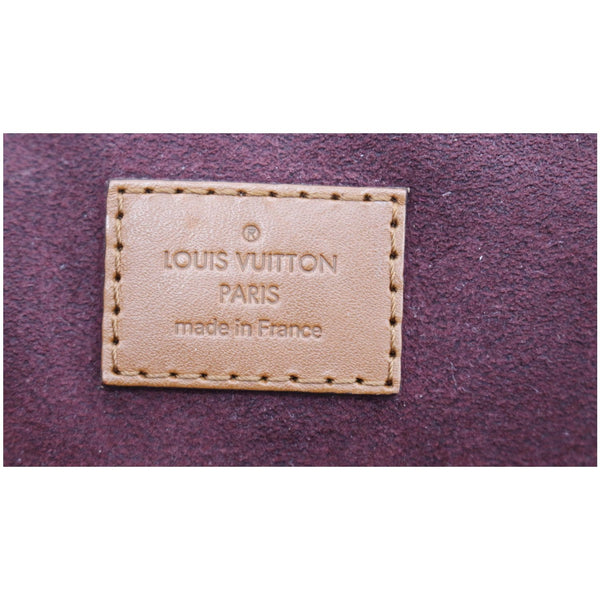 LOUIS VUITTON Belmont Damier Ebene Shoulder Bag Brown