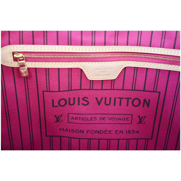 LOUIS VUITTON Monogram Canvas Neverfull MM Brown Tote Bag