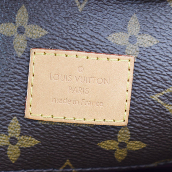 LOUIS VUITTON Melie Monogram Canvas Hobo Bag Brown