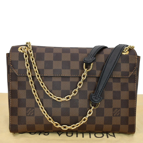 LOUIS VUITTON Vavin PM Damier Ebene Shoulder Bag Brown