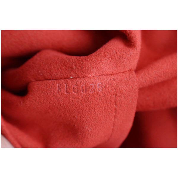 LOUIS VUITTON Saleya MM Damier Ebene Tote Bag Brown