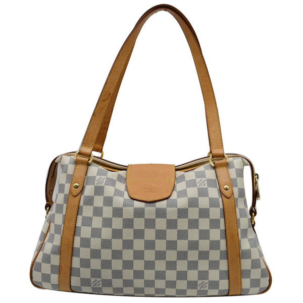 LOUIS VUITTON Stresa PM Damier Azur Shoulder Bag White
