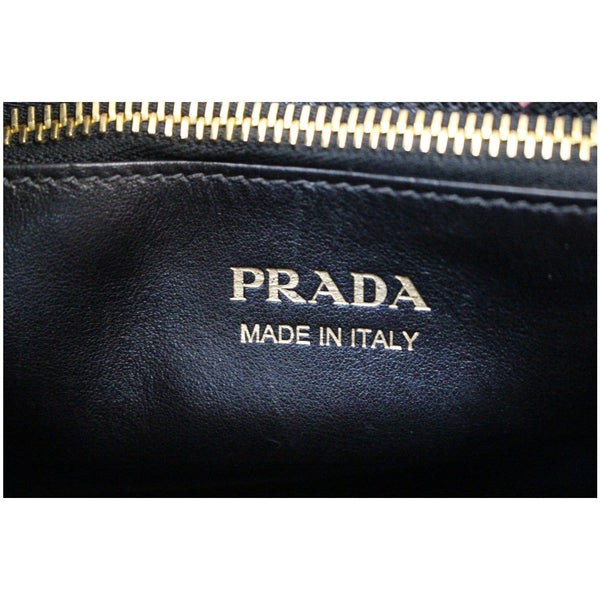 PRADA Paradigme Saffiano Leather Tote Shoulder Bag Black