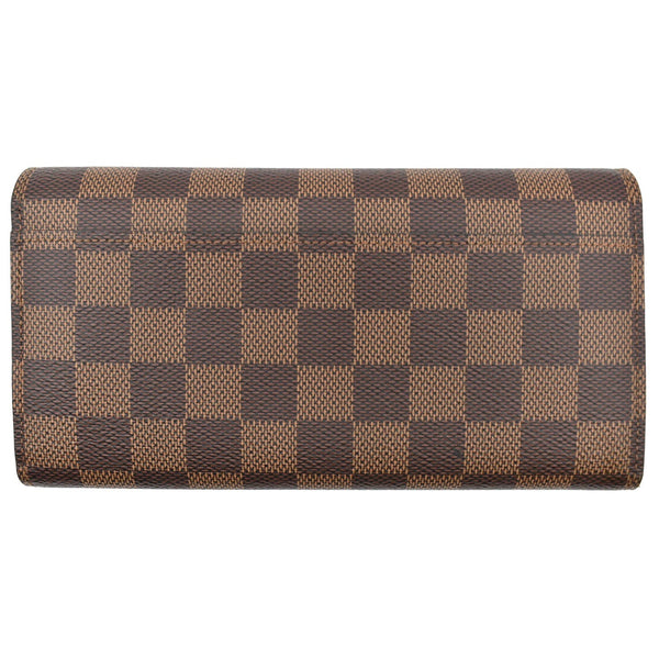 Louis Vuitton Sarah Damier Ebene Wallet Brown - Preloved