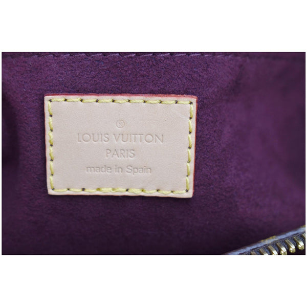 LOUIS VUITTON Montaigne MM Monogram Canvas Shoulder Bag Brown