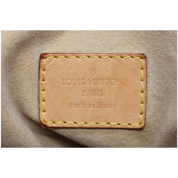 LOUIS VUITTON Artsy MM Damier Azur Shoulder Bag White