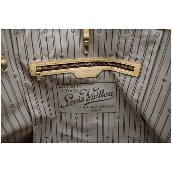 LOUIS VUITTON Neverfull GM Monogram Canvas Tote Bag Brown