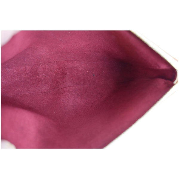 Louis Vuitton Pochette Acessories Pink interior Pouch