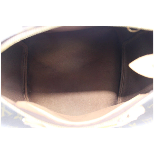 LOUIS VUITTON Speedy 30 Monogram Canvas Satchel Bag Brown