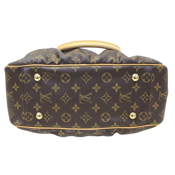 LOUIS VUITTON Mizi Monogram Canvas Satchel Handbag Brown-US