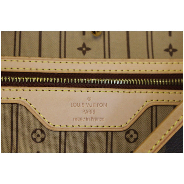 LOUIS VUITTON Neverfull MM Monogram Canvas Tote Bag Brown-US