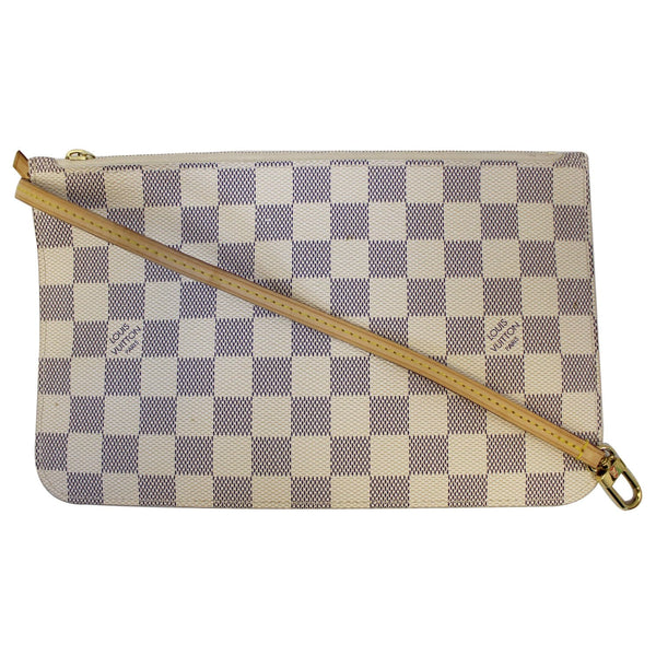 Louis Vuitton Pochette Wristlet Pouch Damier Azur - lv Neverfull
