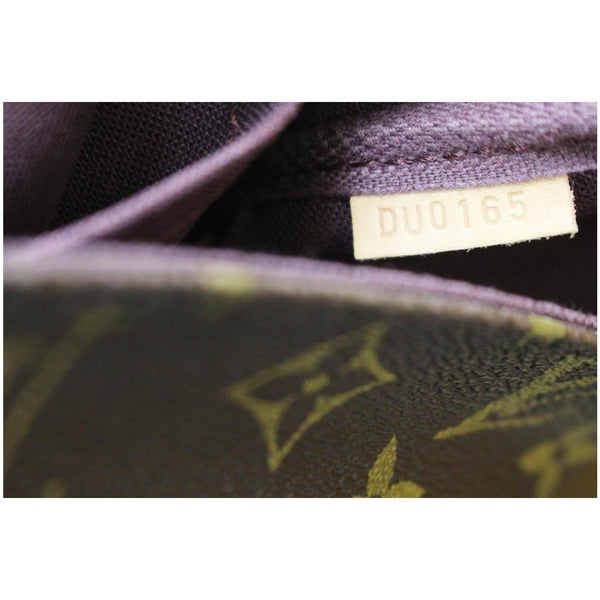 LOUIS VUITTON Favorite MM Monogram Canvas Crossbody Bag Brown